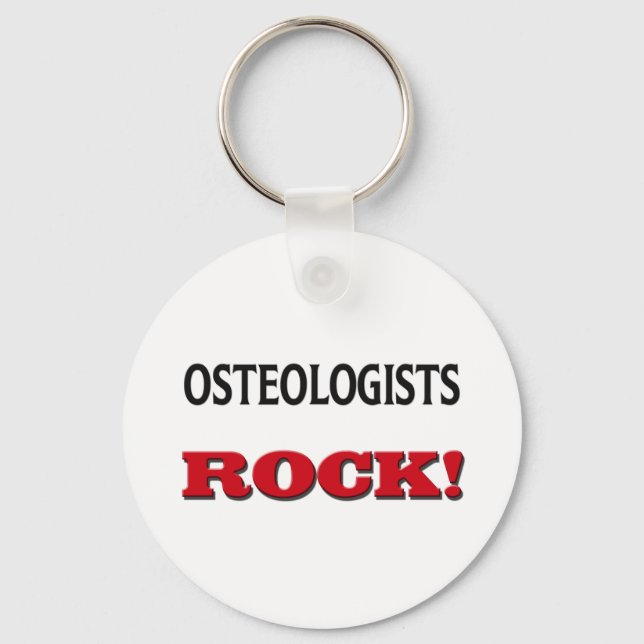 Osteologists Rock Key Ring (Front)
