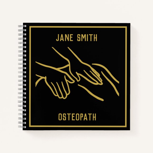 Osteopath Professional Notebook (Front)