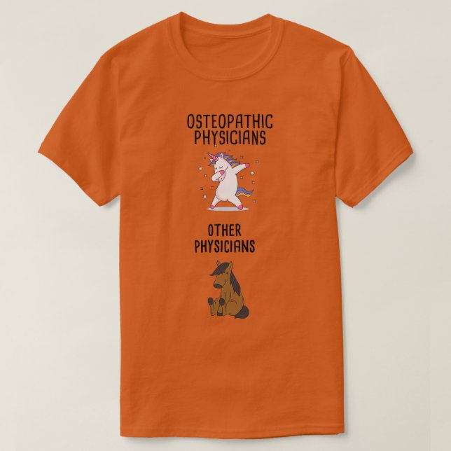 Osteopathic Physicians vs Other Physicians 1 T-Shirt (Design Front)