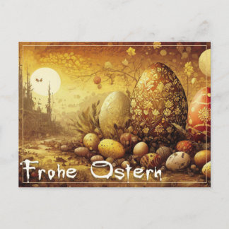 Osterhoffnung in einer apokalyptischen Welt Holiday Postcard