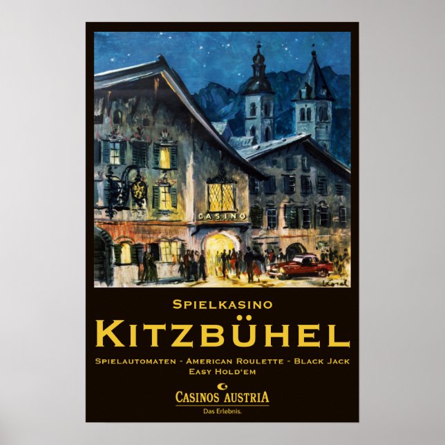 " Österreich: 1938/heute Tirol - Casino Kitzbühel Poster (Front)