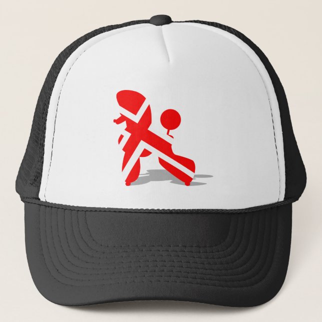 Österreich Pudel Trucker Hat (Front)