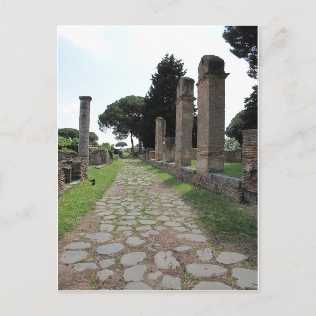 Ostia - Harbour City of Ancient Rome Postcard (Front)
