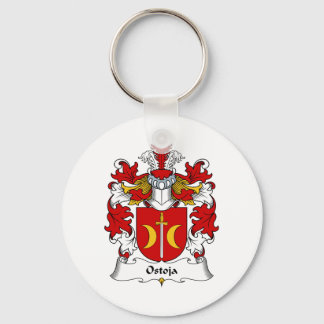 Ostoja Family Crest Key Ring