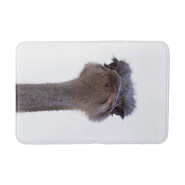 ostrich bath mat (Front)