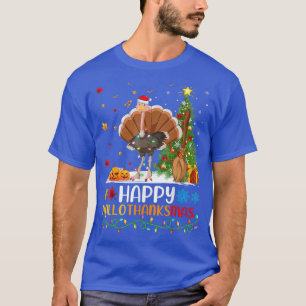 Ostrich Bird Lover Funny Happy Ostrich HelloThanks T-Shirt