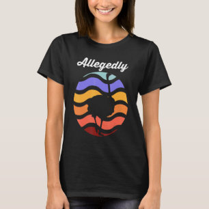 Ostrich Birdwatcher Birdwatching Allegedly Ost T-Shirt
