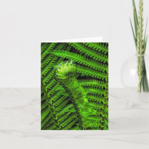 Ostrich Fern @ Stenton House Museum & Garden Thank You Card