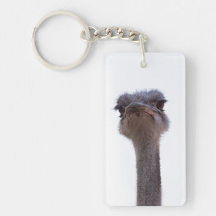 ostrich key ring