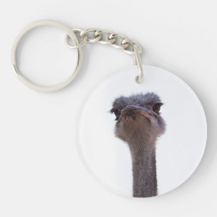 ostrich key ring