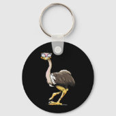 Ostrich Keychain (Front)