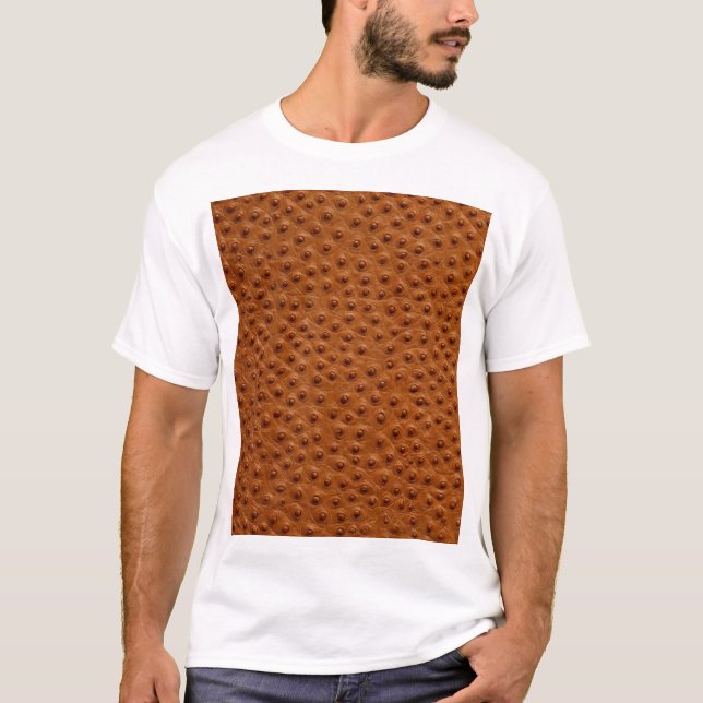 Ostrich Leather T-Shirt (Front)