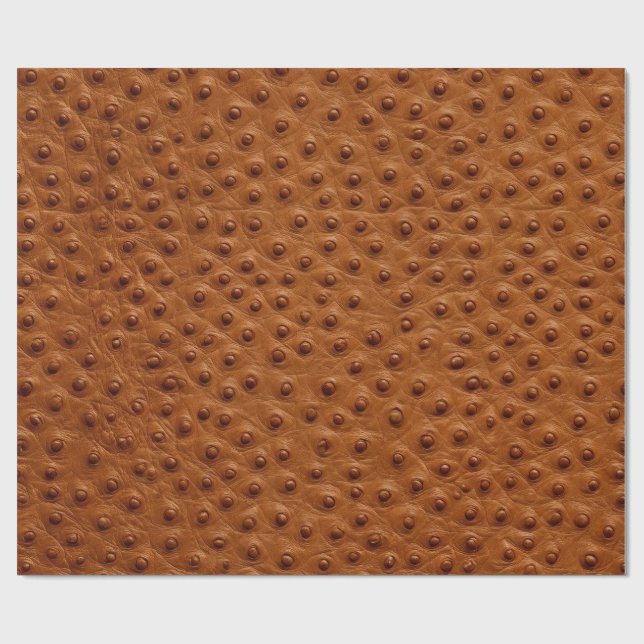 Ostrich Leather Wrapping Paper (Flat)
