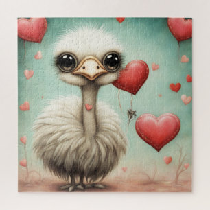 Ostrich Love 3 Jigsaw Puzzle