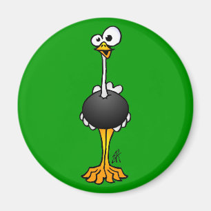 Ostrich Magnet