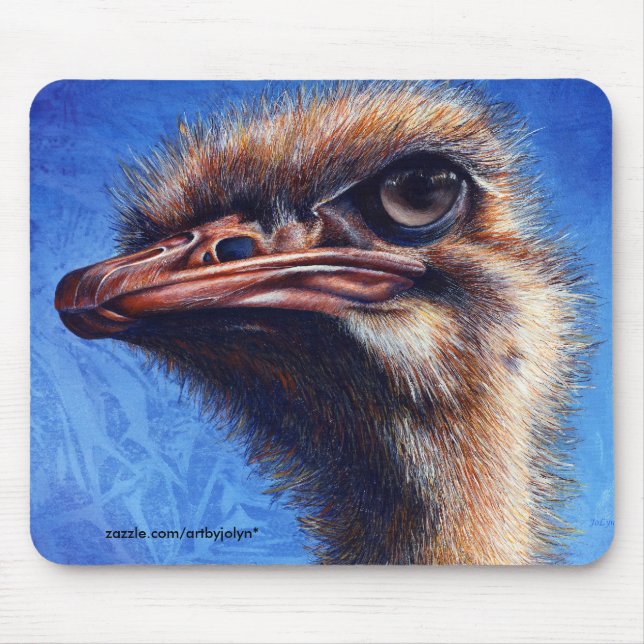 Ostrich Mouse Pad (Front)