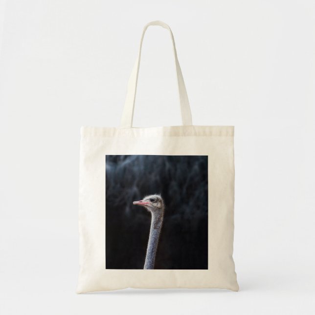 Ostrich Photography Tote Bag (Front)