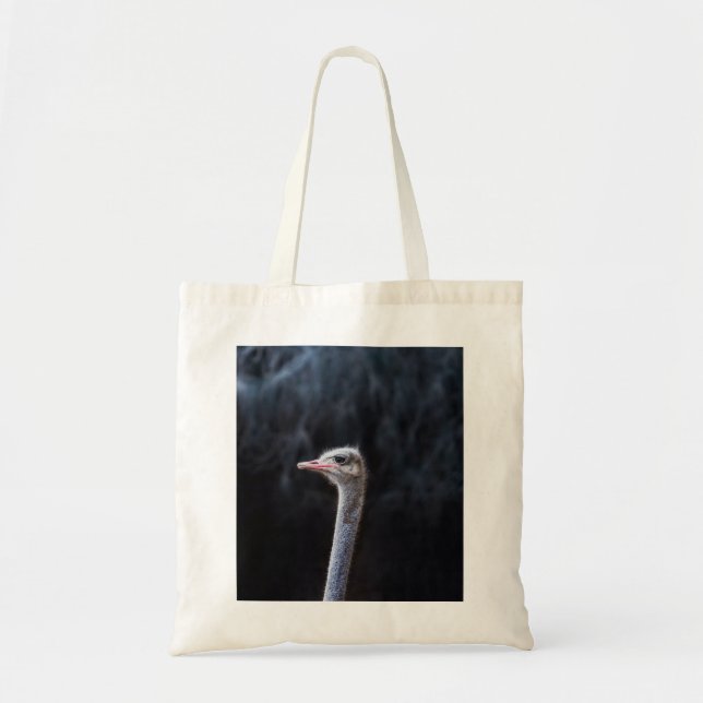 Ostrich Photography Tote Bag (Front)