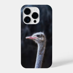 ostrich portrait     iPhone 14 pro case
