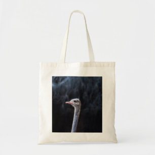 ostrich portrait tote bag
