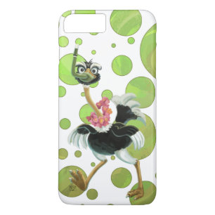 Ostrich Race in the Swamp Case-Mate iPhone Case