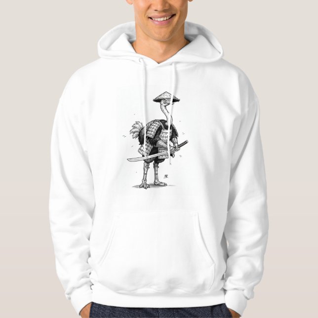 Ostrich Ronin Hoodie (Front)