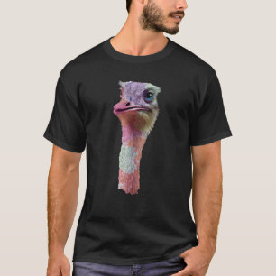Ostrich Safari Animal Bird Africa Emu Zoo Zookeepe T-Shirt