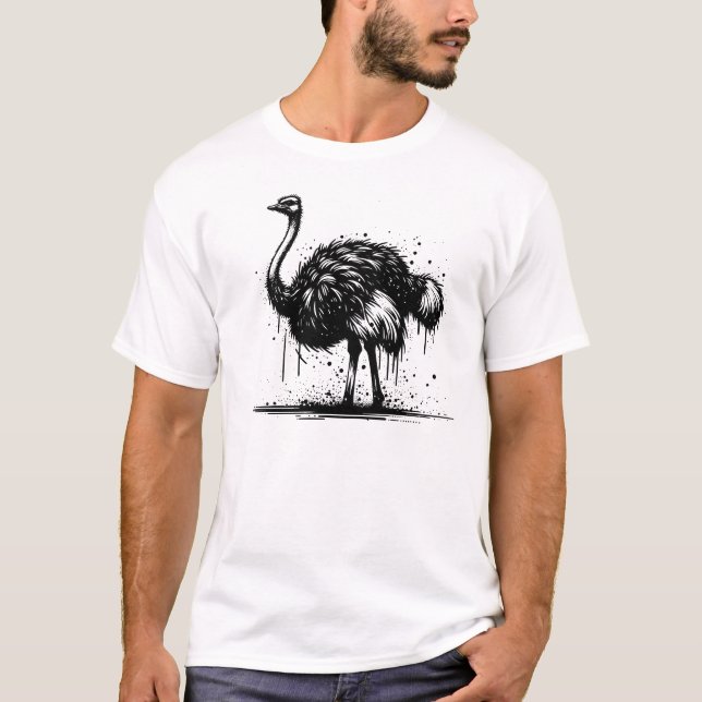 Ostrich T-Shirt (Front)