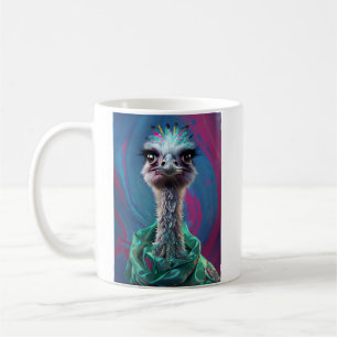 Ostrich themed Mug