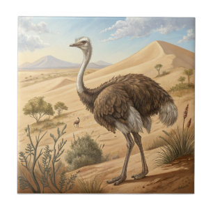 ostrich tile