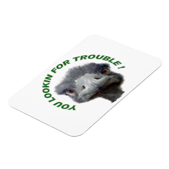 Ostrich trouble magnet (Left Side)