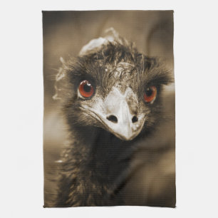 Ostriches Look hand towel