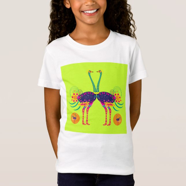 Ostriches T-Shirt (Front)