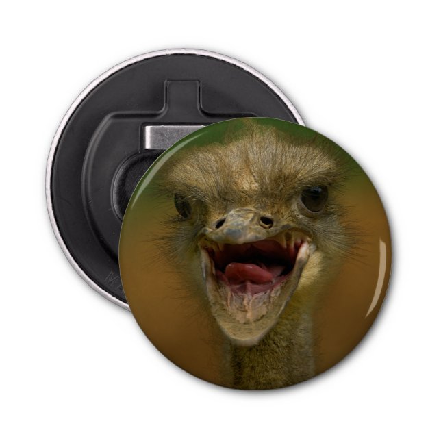 Ostrich's Embrace Bottle Opener (Front)