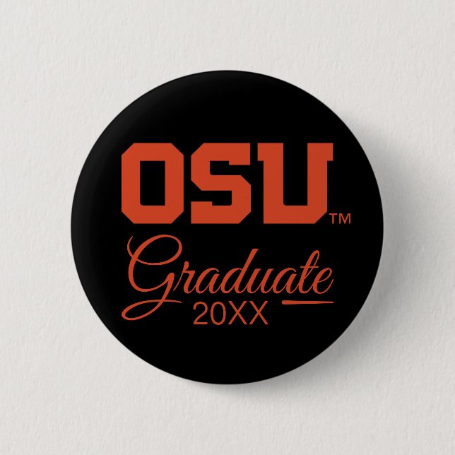 OSU 6 CM ROUND BADGE (Front)