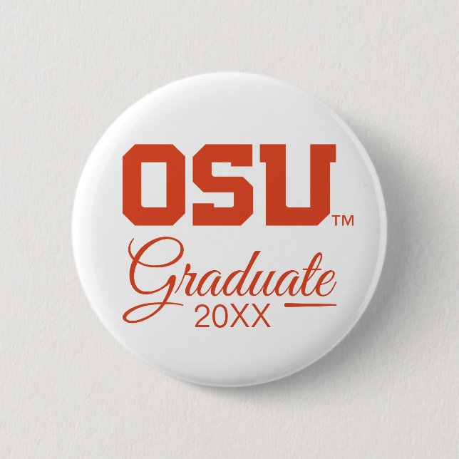 OSU 6 CM ROUND BADGE (Front)