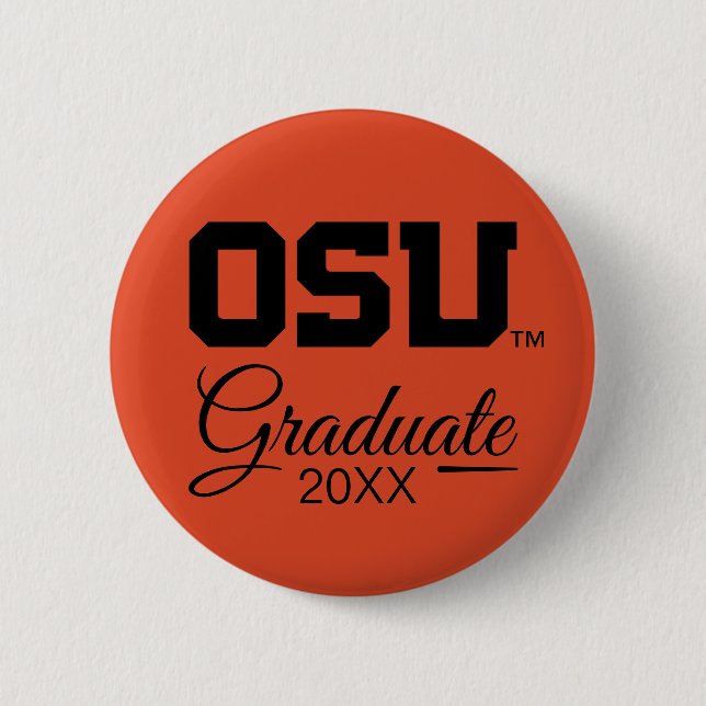 OSU 6 CM ROUND BADGE (Front)