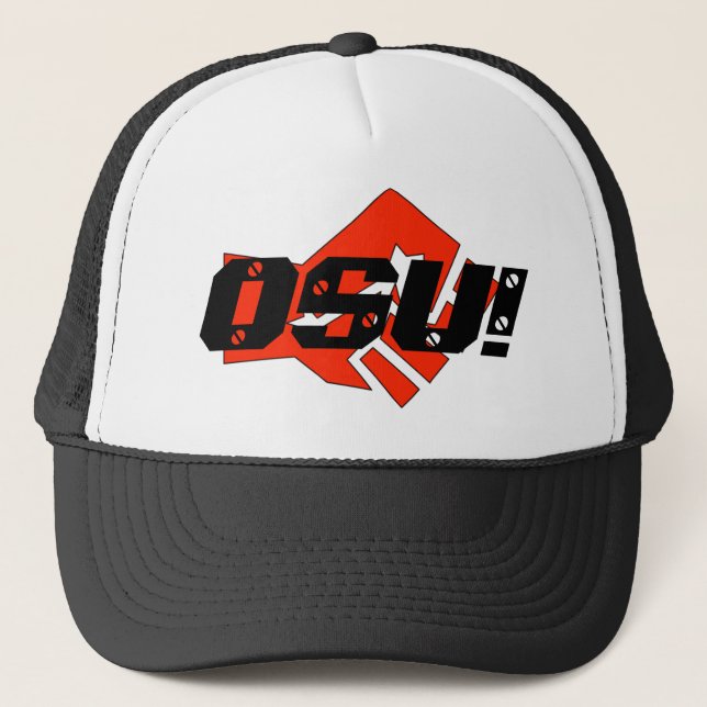 OSU! FIST! TRUCKER HAT (Front)