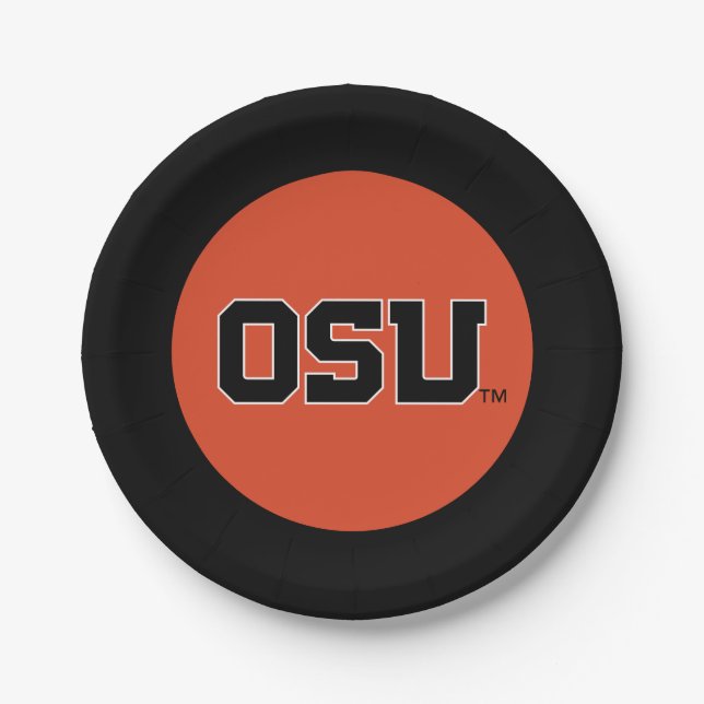 OSU PAPER PLATE (Front)
