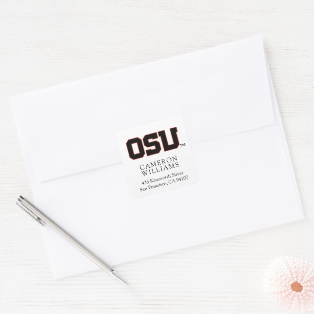 OSU SQUARE STICKER (Envelope)