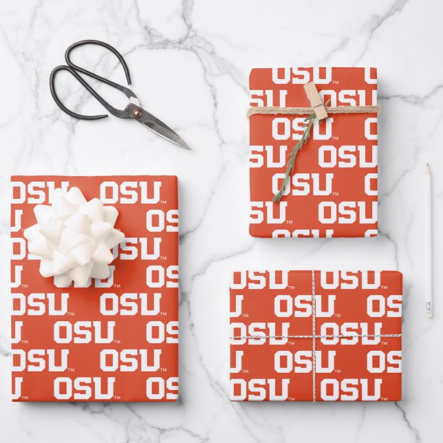 OSU WRAPPING PAPER SHEET (Front)