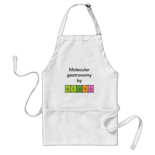 Osvaldo periodic table name apron
