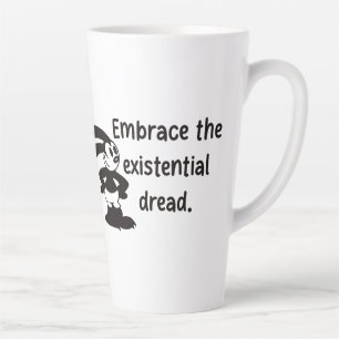 Oswald Has Dread: Existential Crisis Latte Mug