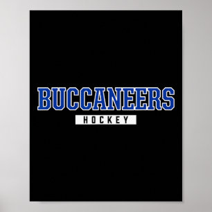 Oswego Buccaneers Hockey Poster