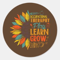 OT Month Occupational Therapy Sunflower Therapist
