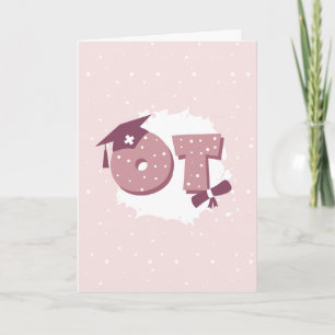 OT Occupational Therapist Graduation Card