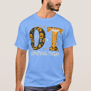 OT Occupational Therapy Therapist Halloween OTA sp T-Shirt