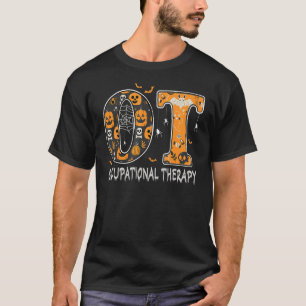 OT Occupational Therapy Therapist Halloween OTA sp T-Shirt