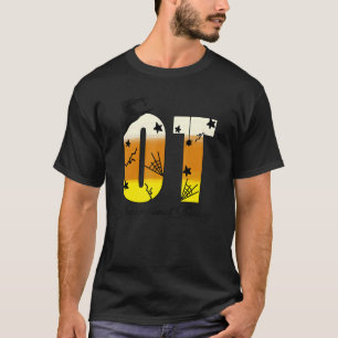 OT Occupational Therapy Therapist Halloween OTA T-Shirt