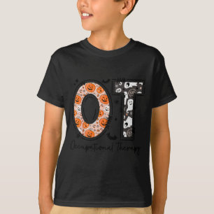 Ot Occupational Therapy Therast Halloween Ota Soky T-Shirt